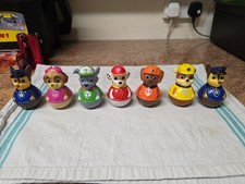 Paw Patrol Weebles Set Of  7