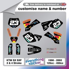 KTM SX & SXF 125cc 150cc 250cc