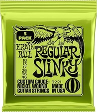 3x Ernie Ball Regular Slinky