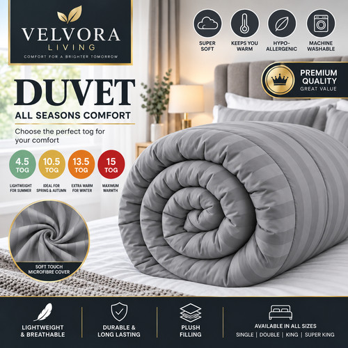 Hotel quality duvet quilt - hotel, 4.5