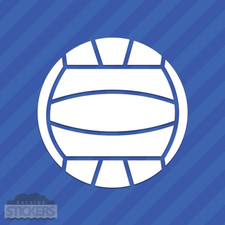 Water Polo Ball Vinyl Decal Sticker