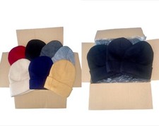 Wholesale case lot Beanies 60 Pcs Unisex Black Colours Winter Warm Hats