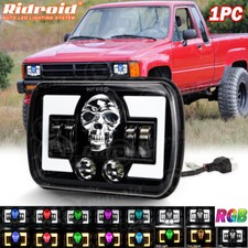 7x6 5x7 RGB LED Headlight