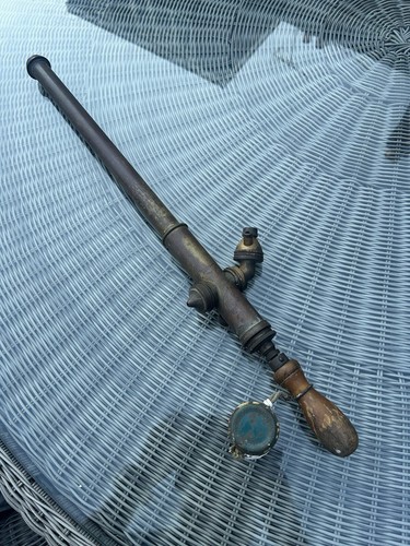 Antique brass pump - brass, sprayer