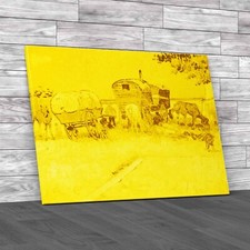 Encampment Of Gypsies With