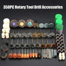 350pcs Rotary Drill Tool Accessories Polishing Sanding Kit Grinding for Dremel