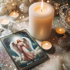Channeled angel card reading - channeled,