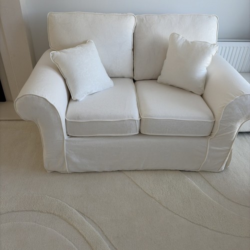 Seater cream sofa - cream, with