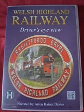 Welsh Highland Railway Train Cab Ride Driver's Eye View Wales Caernarfon Dvd