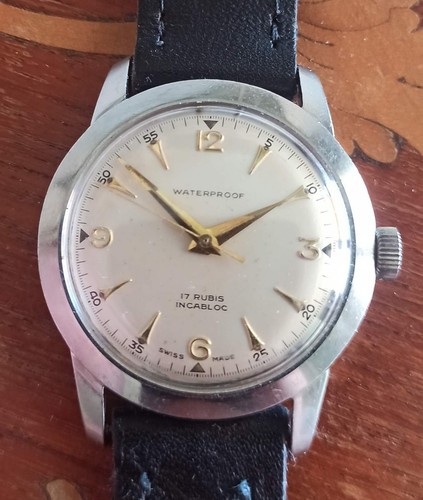 Vintage swiss watch with - vintage,