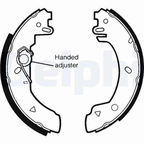 Delphi ls1436 brake - ls1436, set