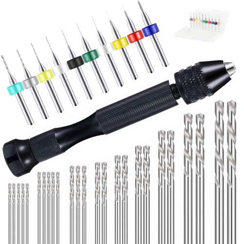 36pcs mini hand drill bit - hand, set
