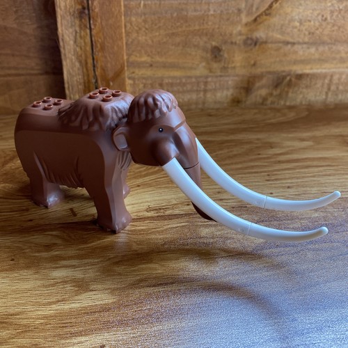 Brown woolly mammoth with - mammoth,