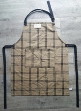 Skovde Beige Plaid Apron 61 X 81cm