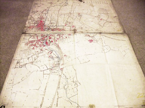 Hertfordshire old map plan