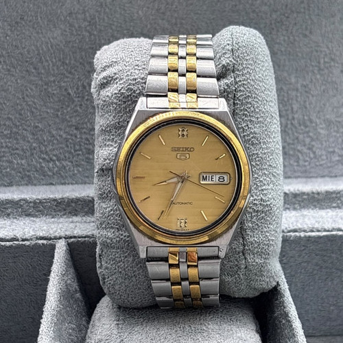 Seiko automatic gold - seiko, dial