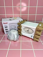 Swan Retro Teasmade & Alarm