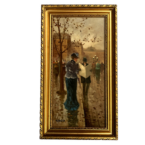 Framed impressionist romantic