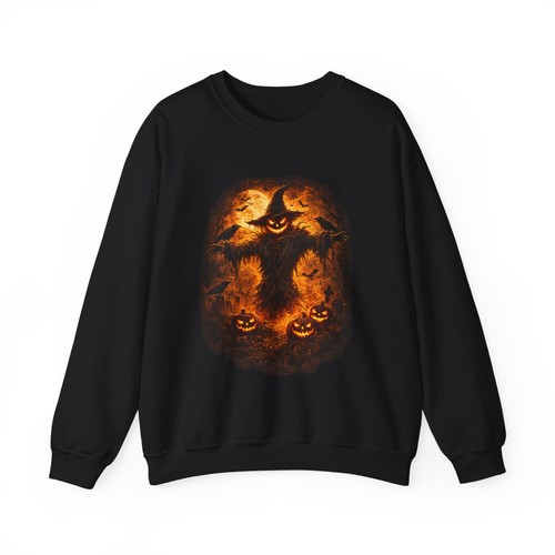 Scary pumpkin scarecrow - scary,