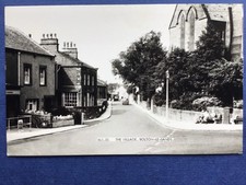 RP Postcard ,THE VILLAGE,BOLTON LE SANDS,Near Lancaster,FRITH BLS.33,RC CHURCH