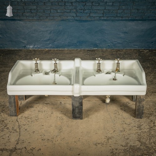 Interlocking wash basins his - wash,