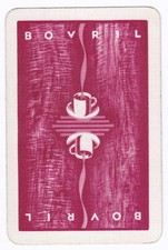 Bovril Drink,2 cups,Vintage Single Playing Card