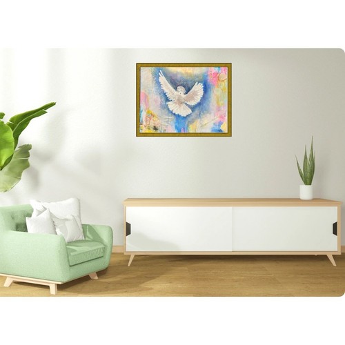 Holy spirit mixed media - holy,