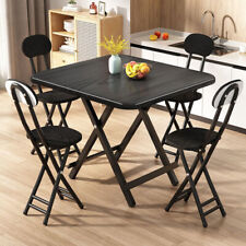 Small Folding Table and Chairs 3/5PCS Bar Kitchen Dining Breakfast Furniture Set