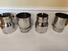 4 x Bmw Exhaust Tips Chrome