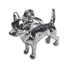 STERLING SILVER CHIHUAHUA DOG CHARM 