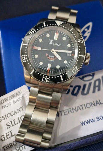 Squale 1545 automatic black - 1545,