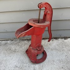 Cast Iron Antique Hand Water
