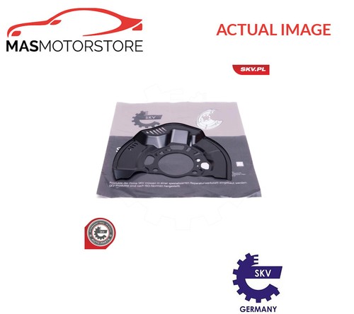 Splash panel brake - splash, disc