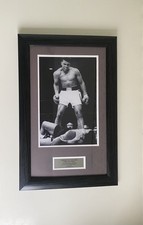 Muhammad ali liston framed - muhammad,