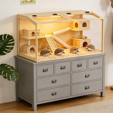 Large Wooden Hamster Cage with