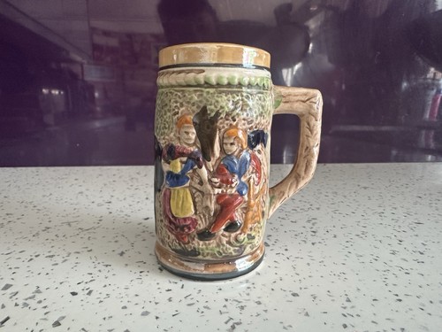Vintage german beer stein - german,