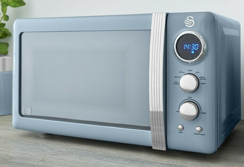 Swan retro blue digital 800w - swan,