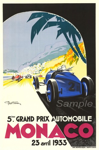 Vintage 1933 monaco - vintage, prix