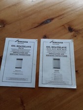 2 Worcester Oil Heatslave 26/32 Servicing Instruction Manual 