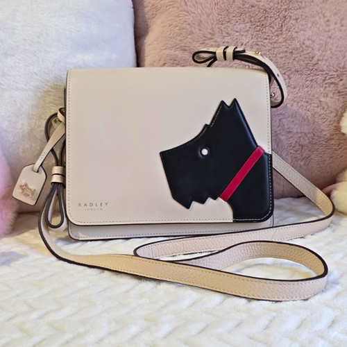 Radley cream pebbled leather - cream,