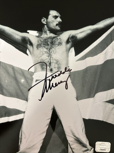 Freddie mercury autographed - freddie,