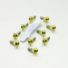 Titanium Disc Bolts Gold