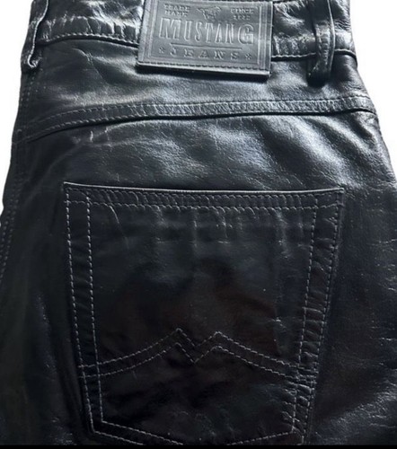 Mustang leather pants - mustang,