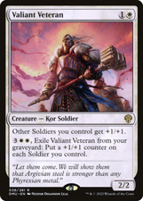 MTG ~ Valiant Veteran ~ DMU ~