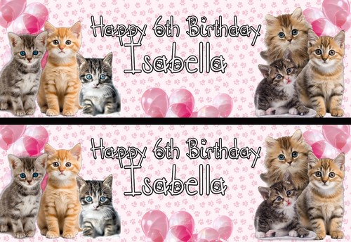 Personalised kitten birthday - kitten,