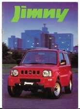 Suzuki Jimny 1.3 JLX Estate 1998-1999 UK Market Sales Brochure