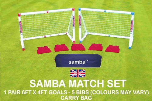 Samba football goal posts - goal, net