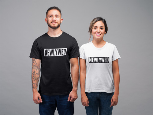 Newlywed adult shirt bride - newlywed, t-shirt