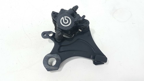 Rear brake bracket and caliper - and,