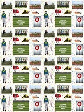 Horse Racing Theme Personalised Birthday Gift Wrapping Paper 3 Designs ADD NAME